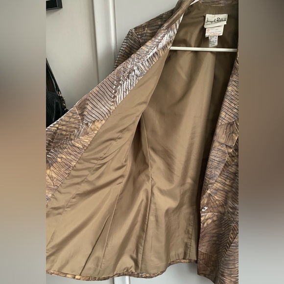 Vintage Joseph Ribkoff snake print blazer - Picture 7 of 8